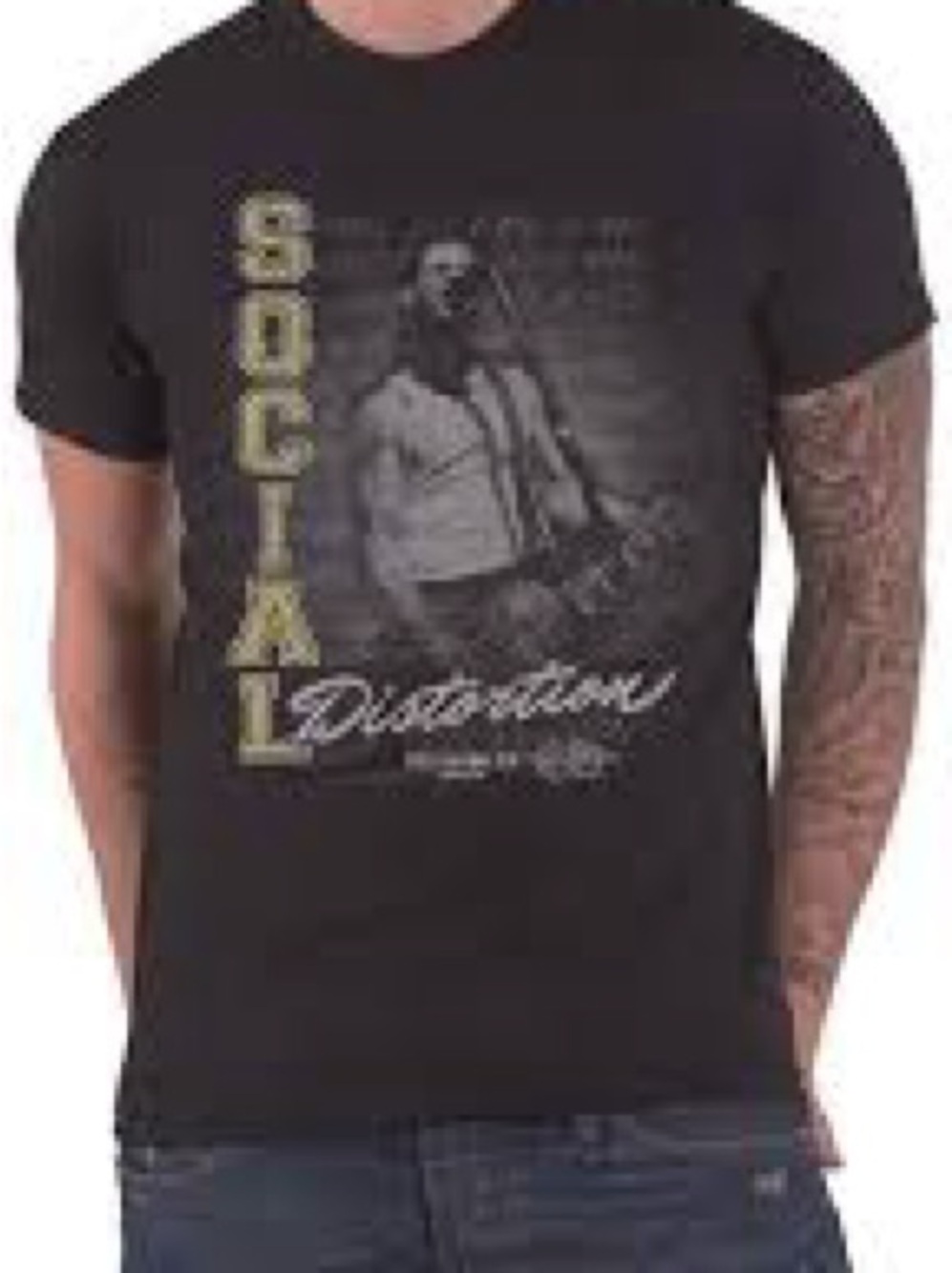 Social Distortion Athletics T-Shirt Size XL New Mike Ness SoCal Punk
